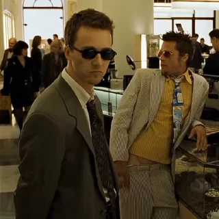 Телеграм стикер 🕶️ Fight Club ¦ @figurinhasWa