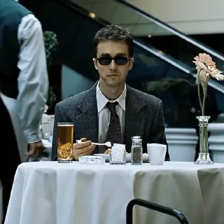 Телеграм стикер 🕶️ Fight Club ¦ @figurinhasWa