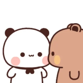 Video sticker 💋 Dudu & Bubu 6 @twix_bears