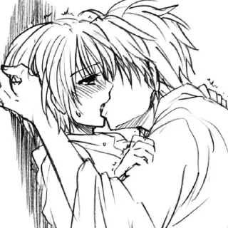 Telegram sticker 💝 Kek Horny [ @Inumaki_Senpai ]