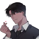 Telegram stiker ❤️ Thug Life @TodorokiShouto