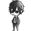 Telegram sticker 😎 Thug Life @TodorokiShouto