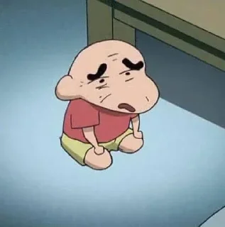 Video sticker 🍠 Shinchan by @weeb_sensei