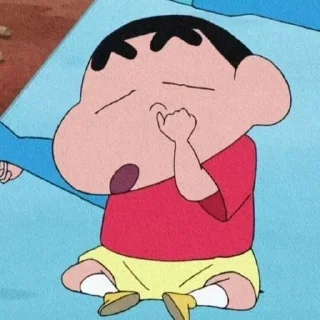 Video sticker 🍠 Shinchan by @weeb_sensei