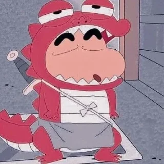 Telegram sticker 🍠 Shinchan by @weeb_sensei