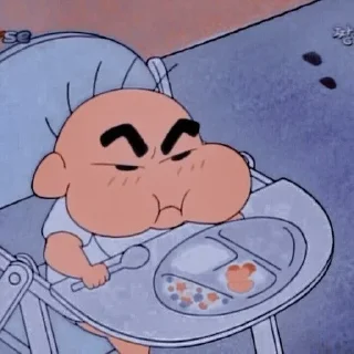 Telegram sticker 🍠 Shinchan by @weeb_sensei