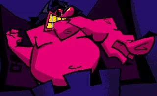 Telegram sticker 👿 SATAN(antonblast) :: @fStikBot