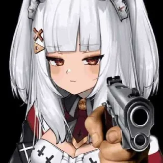 Telegram sticker 🔫 LucyPyre (eh?) ➡️ @Ctikerubot