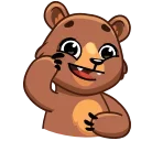Sticker 😂 Boris the Bear