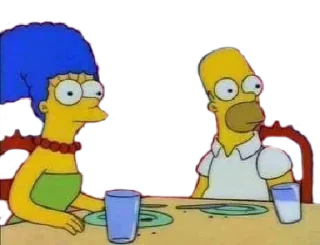 Sticker 😨 LOS SIMPSONS