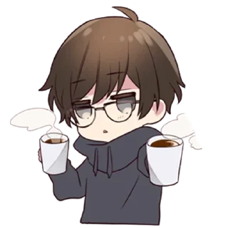 Telegram sticker ☕ FullMetal's choice