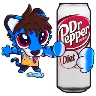 Telegram sticker 🥤 Gyro Dragona Sticker Set