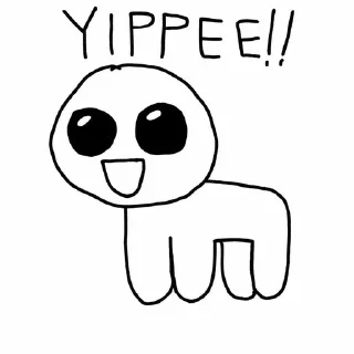 Telegram sticker 🤓 Yappyyy :: @fStikBot