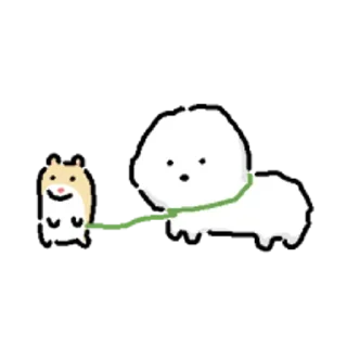 Video sticker 😀 쥑쥑 쪼끄매요 햄스터들