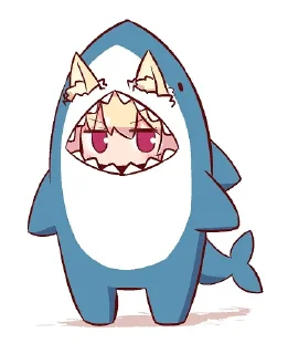 Telegram sticker 🦈 ながユー‘s