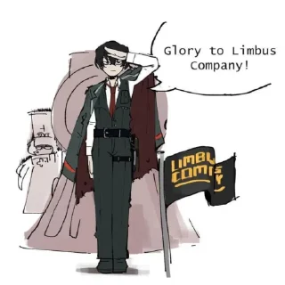 Telegram sticker 🏴 Limbus Company
