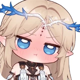 Video sticker 😡 Cartethyia UwU