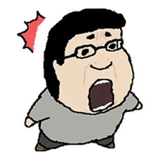 Telegram sticker ⭐ 덕철이 @moe_sticker_bot