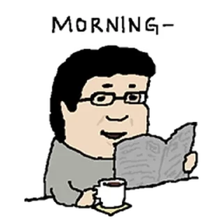 Telegram sticker ⭐ 덕철이 @moe_sticker_bot