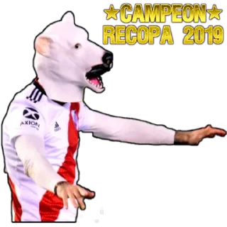 Telegram sticker 🐻 River Plate ⚽️ 🇦🇷 @Luganovelez