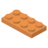 Sticker 🤠 LEGO от @AirEmojis