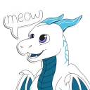 Telegram sticker 🐱 Frost Stormwind