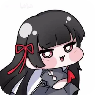 Telegram sticker 👄 ALI?