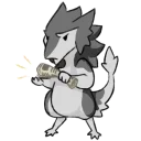 Telegram stiker 💢 Chibi Sergal