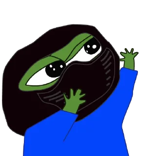 Telegram sticker 😔 bagsy-pepes