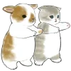 Sticker 😍 Котята и Кролики @Nyasticks
