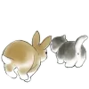 Sticker 🍑 Котята и Кролики @Nyasticks