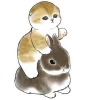 Sticker 🥺 Котята и Кролики @Nyasticks