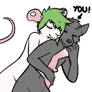 Telegram sticker 😻 Zipi Stickers