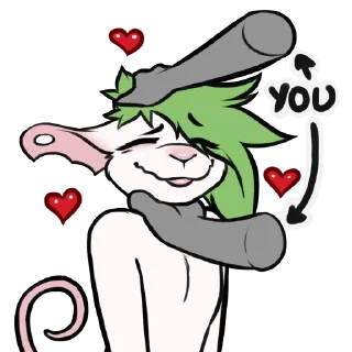 Telegram sticker 💚 Zipi Stickers