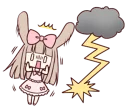 Video sticker ⚡ Rabbit Myuu