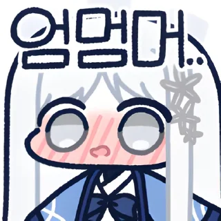 Video sticker 👻 백화요란 부장콘 @DCConSticker