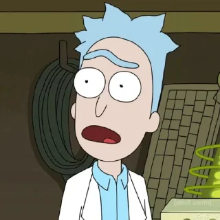 Video sticker 🧪 Rick Prime or something ::@fStikBot