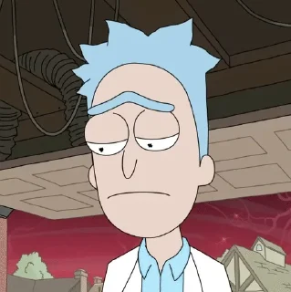 Video sticker 🧪 Rick Prime or something ::@fStikBot
