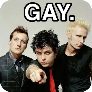 Video sticker 🤘 Green day