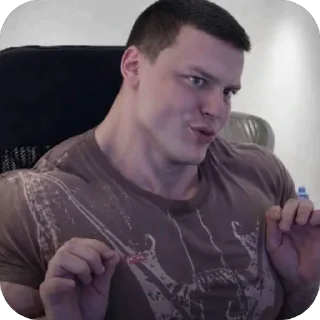 Telegram sticker 🫥 Казик дол выхлоп