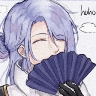 Telegram sticker 🥰 My dear Ayato.. by: @stroniteplota