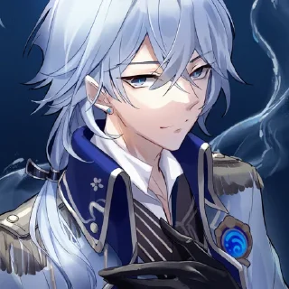 Telegram sticker 💙 My dear Ayato.. by: @stroniteplota