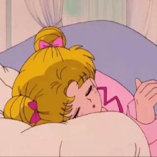 Telegram sticker 😴 Стикеры @anime_sticks