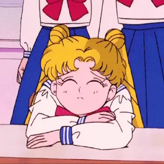 Telegram sticker 😴 Стикеры @anime_sticks