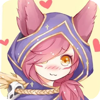 Sticker 👍 Xayah