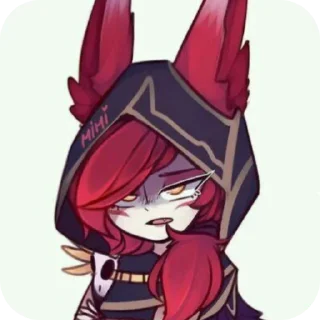 Video sticker 👄 Xayah