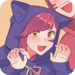 Telegram sticker ✋ Xayah