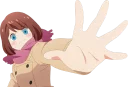 Telegram sticker ☹️ Tsurezure Children - @bourros