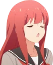 Video sticker 😒 Tsurezure Children - @bourros