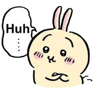 Telegram sticker 🤷‍♂️ chiikawa ( ´∀`) pt2